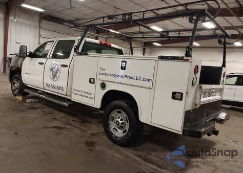 2015 Chevrolet Silverado 2500Hd Wt из США, поврежденный, VIN 1GC1CUEG8FF641153